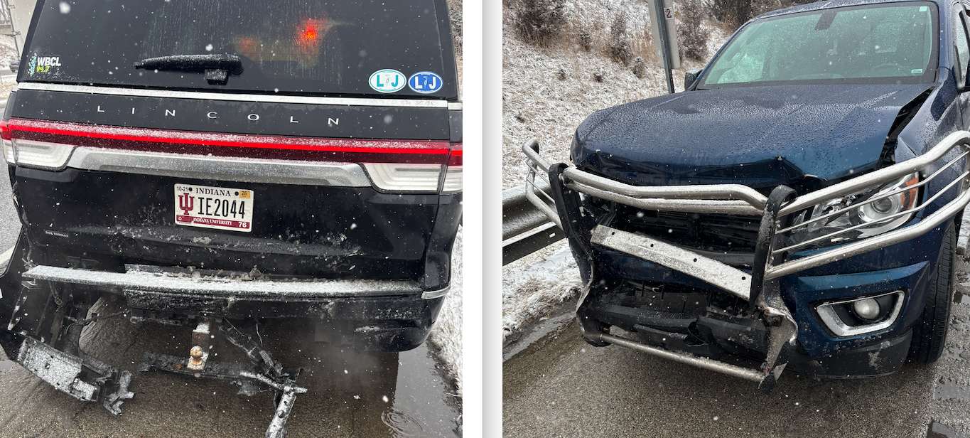 One Injured in Three-Vehicle Crash on I-69 Near Auburn